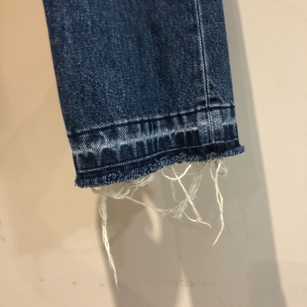 Reformation Distressed Mid Rise Slim Jeans - Picture 5 of 6